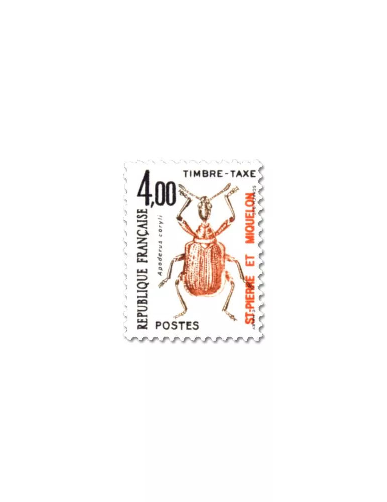 n° 82/91 -Timbre Saint-Pierre et Miquelon Taxe