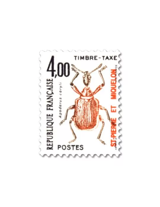 n° 82/91 -Timbre Saint-Pierre et Miquelon Taxe
