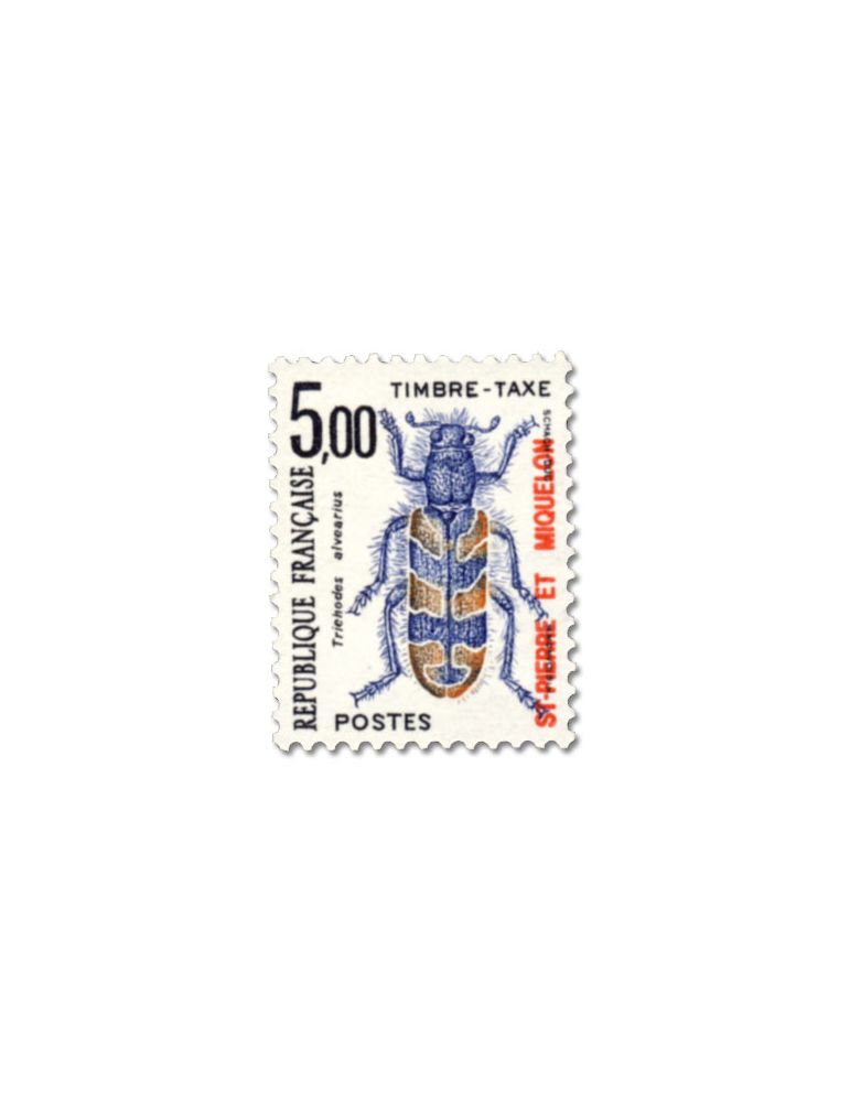 n° 82/91 -Timbre Saint-Pierre et Miquelon Taxe