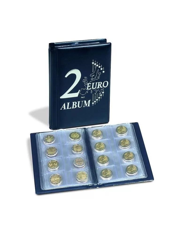 Album de poche ROUTE 2 EURO (48 PIECES DE 2 EURO) - LEUCHTTURM®