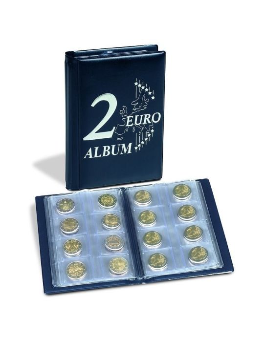 Album de poche ROUTE 2 EURO (48 PIECES DE 2 EURO) - LEUCHTTURM®