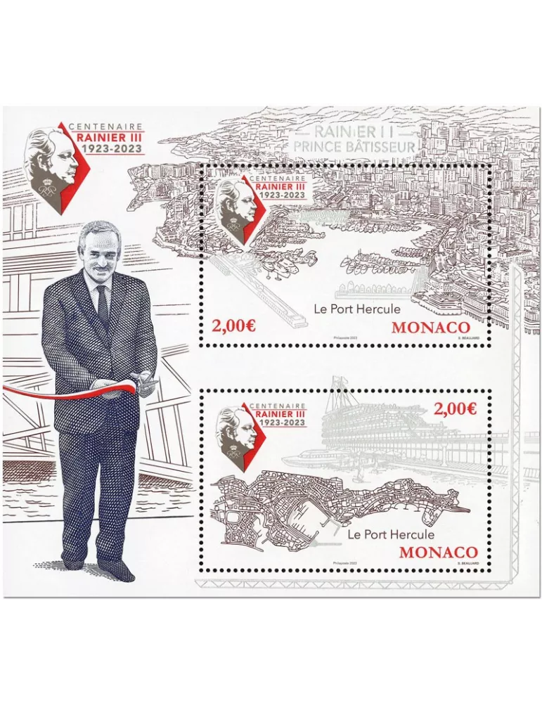 n° F3398 - Timbre MONACO Poste