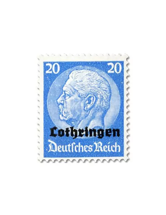 n° 24/39 -Timbre France Alsace-Lorraine