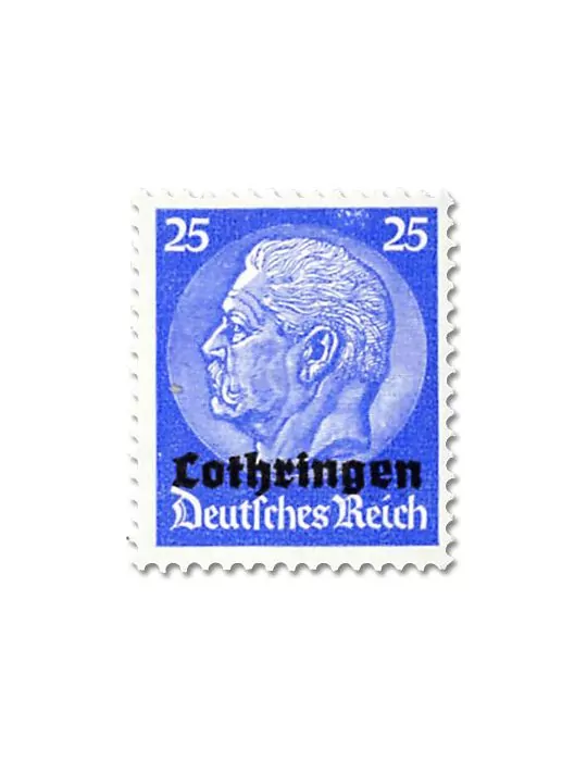 n° 24/39 -Timbre France Alsace-Lorraine