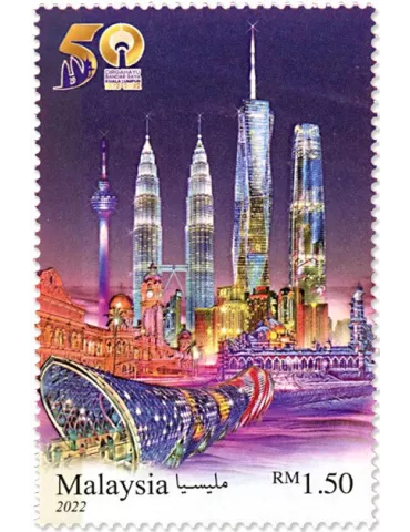 n° 2116 - Timbre MALAYSIA Poste