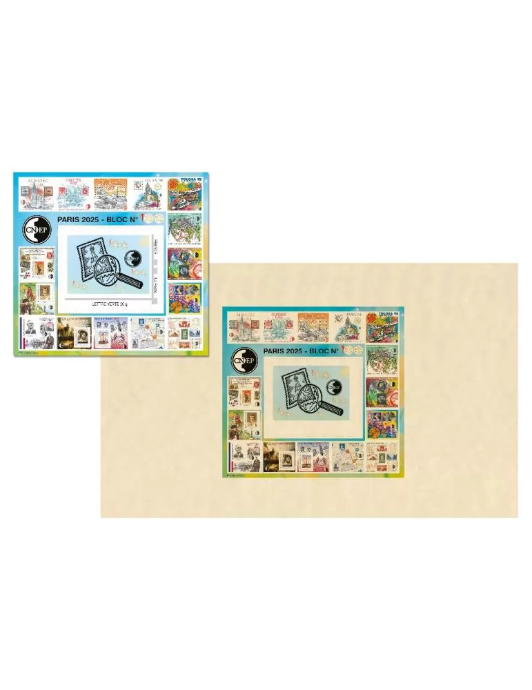 n° 100-100a-100b - Timbre France CNEP