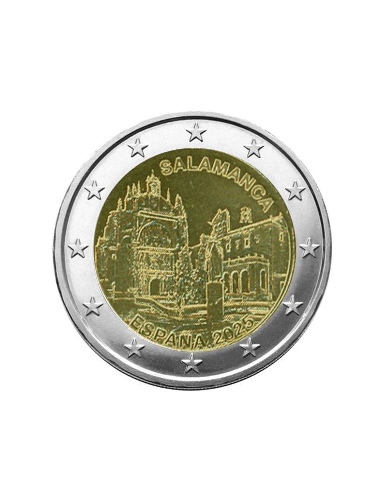 2 EURO COMMEMORATIVE 2025 : ESPAGNE (Vieille ville de Salamanque)