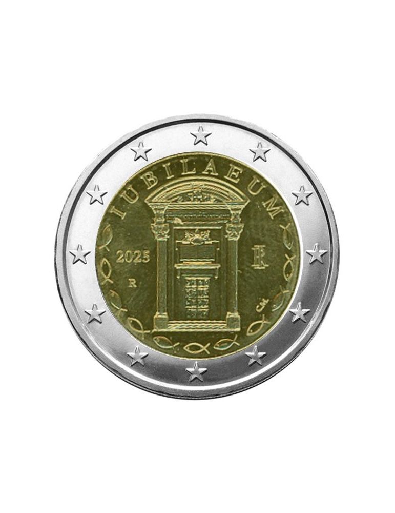 2 EURO COMMEMORATIVE 2025 : ITALIE (Année Sainte Jubilé)