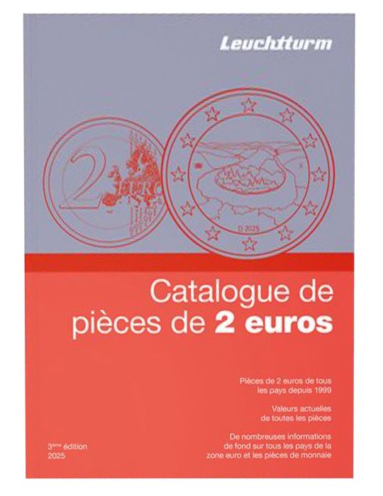 CATALOGUE DE PIECES DE 2 EUROS COMMEMORATIVES - 2025 - LEUCHTTURM (VERSION FRANCAISE)