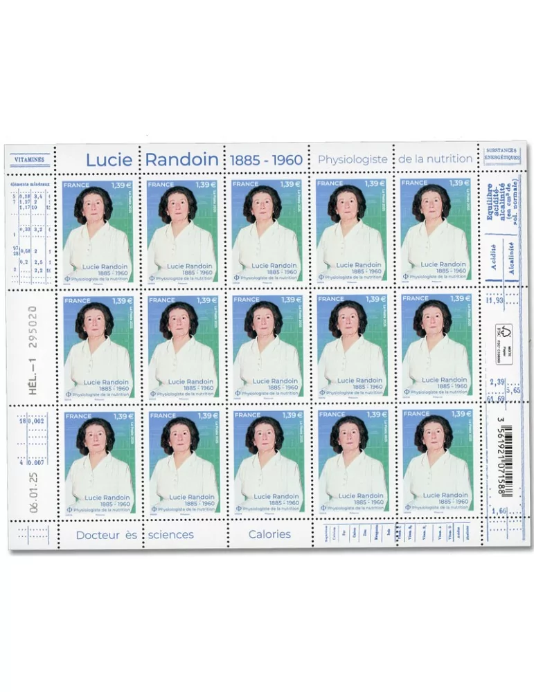 n° F170 - Timbre France Feuillets de France (n° 5852)