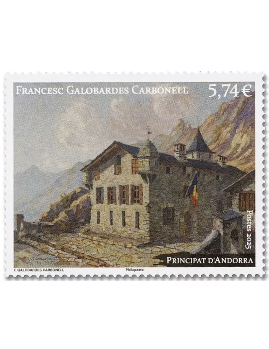 n° 921 - Timbre ANDORRE Poste