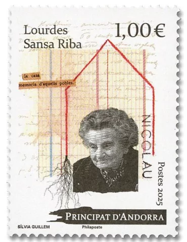 n° 923 - Timbre ANDORRE Poste