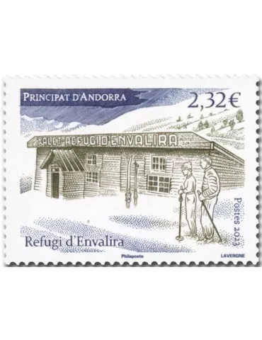 n° 889 - Timbre ANDORRE Poste