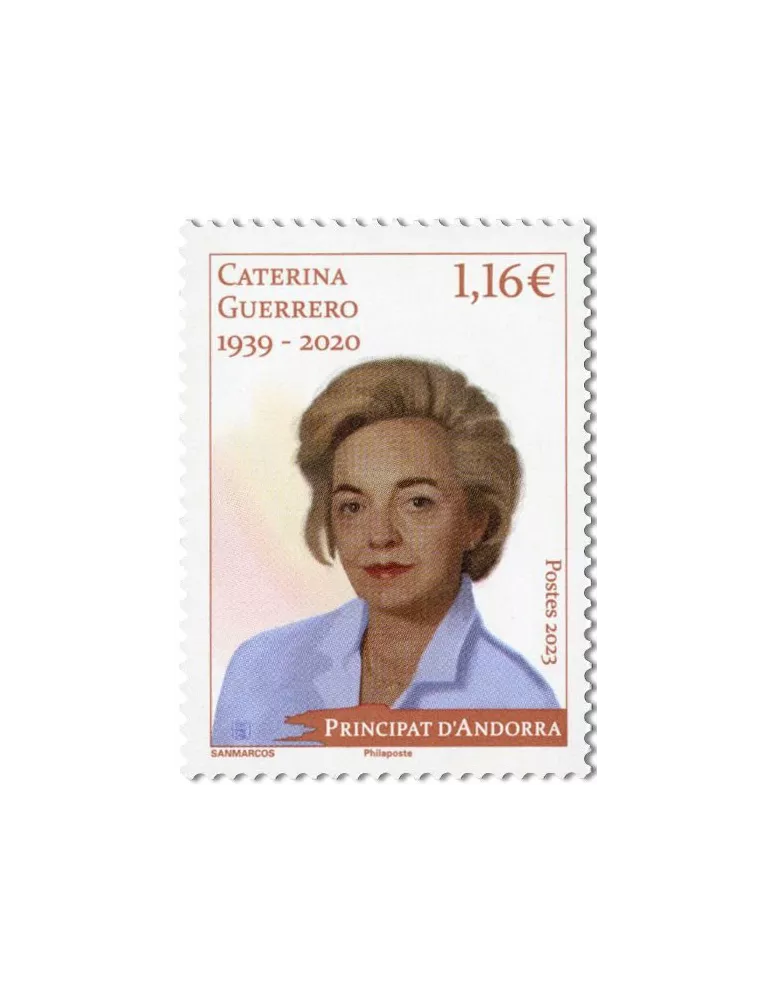 n° 890 - Timbre ANDORRE Poste