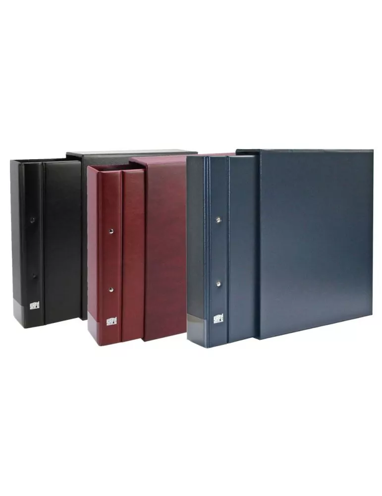 Album CLASSIC COMPACT A4 : Reliure et étui (Bleu)- SAFE®