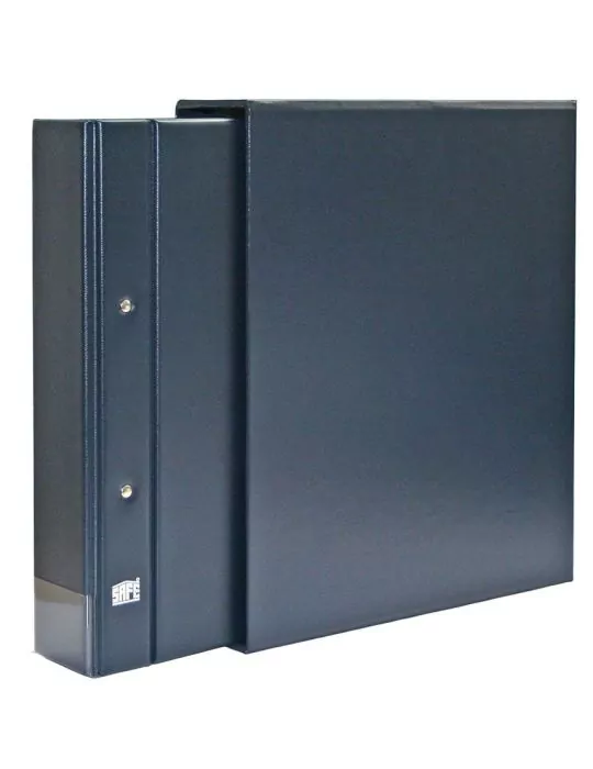 Album CLASSIC COMPACT A4 : Reliure et étui (Bleu)- SAFE®