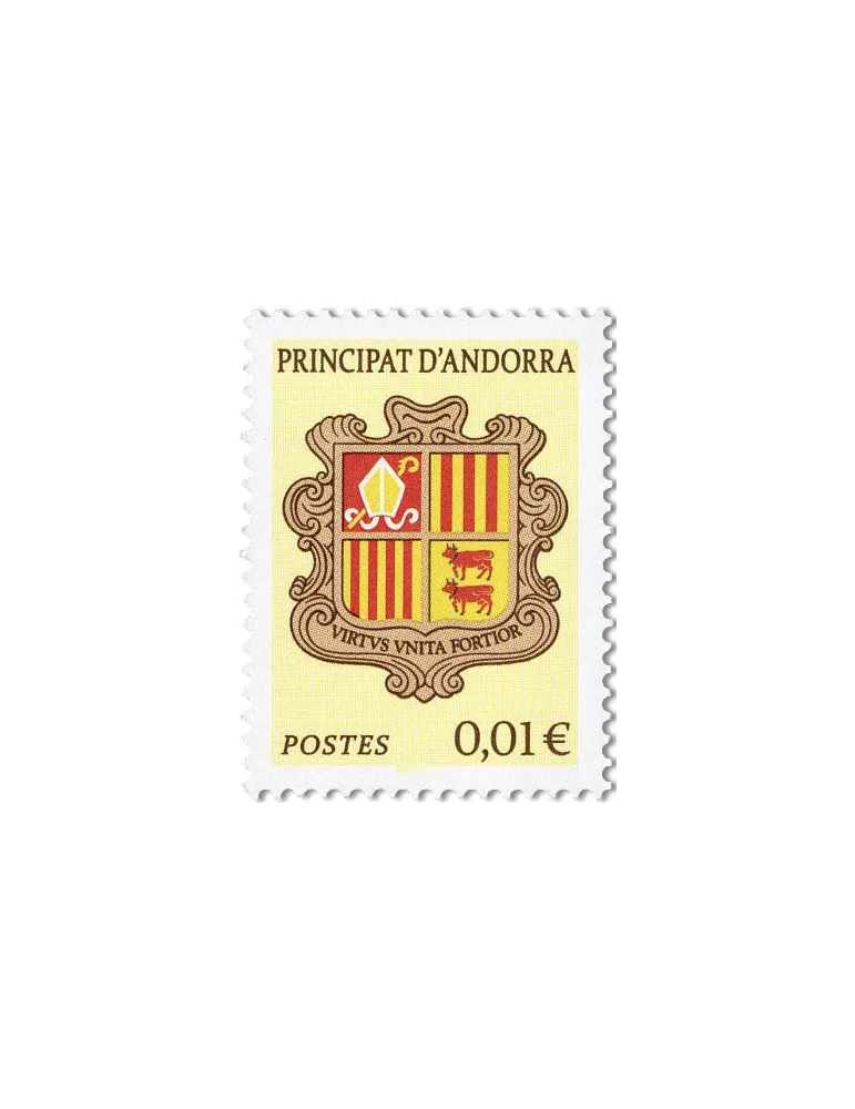 n° 893 - Timbre ANDORRE Poste