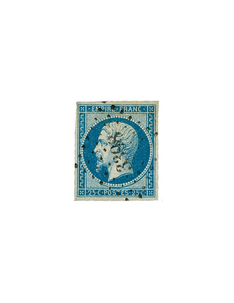 n° 11/12/13A/14A/15/16/17B obl. (Qualité : B) - Napoléon III (Empire Non dentelé)