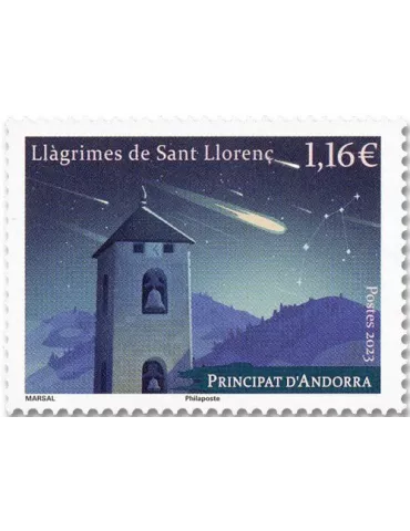 n° 895 - Timbre ANDORRE Poste