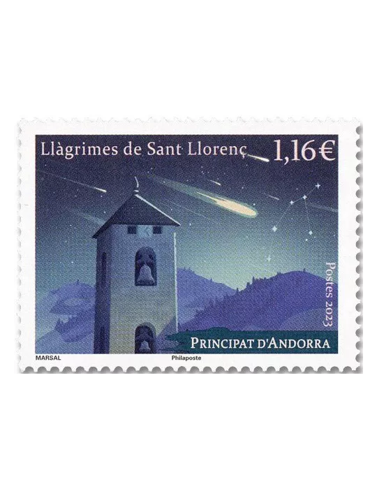 n° 895 - Timbre ANDORRE Poste