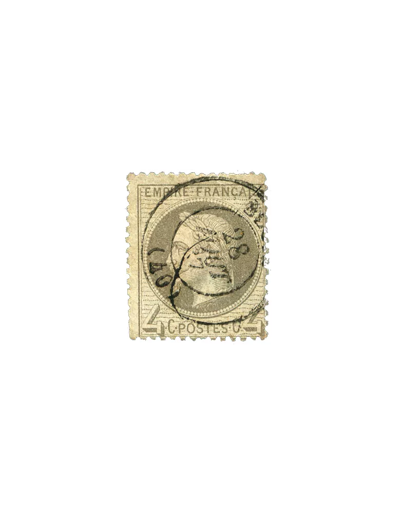 n° 25/26A/27A/28B/29B/30/31/32 obl. (Qualité : B) - Napoléon III (Empire lauré)