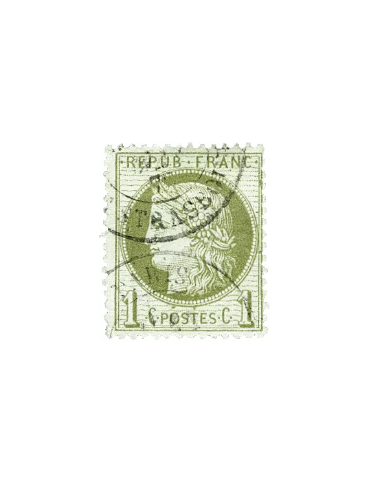 n° 50/60A obl. (Qualité : B) - Type Cérès dentelé (IIIe République)