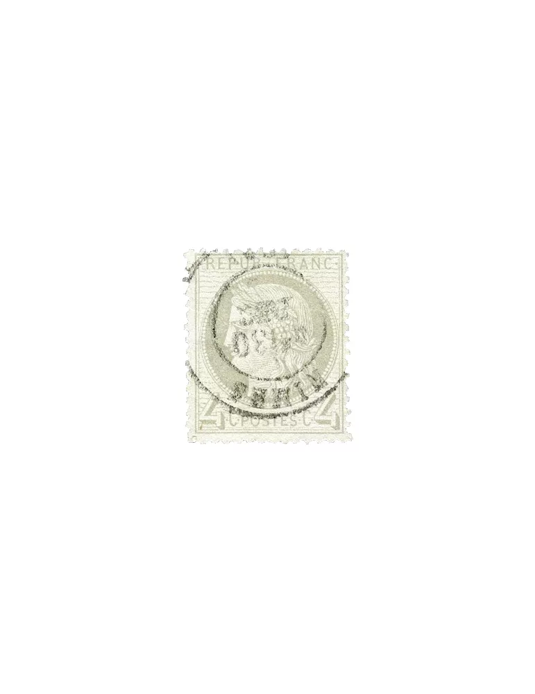 n° 50/60A obl. (Qualité : B) - Type Cérès dentelé (IIIe République)