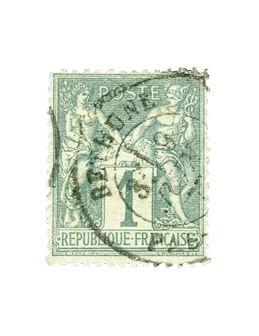 n° 61/72 obl. (Qualité : B) - Type Sage (Type I) 2