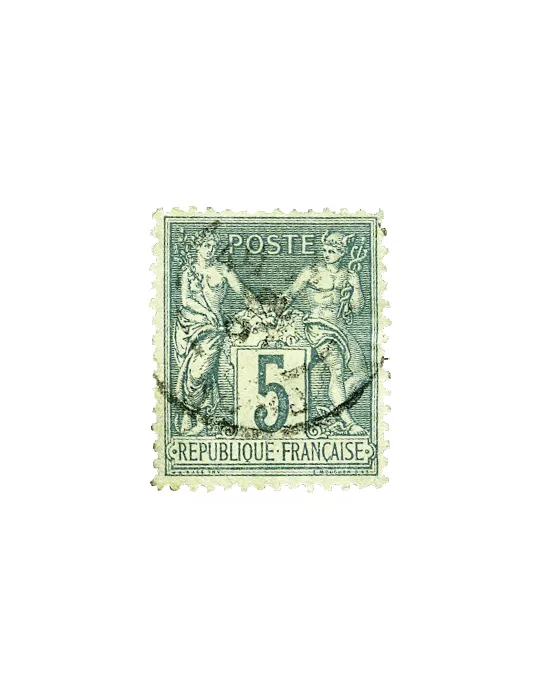 n° 61/72 obl. (Qualité : B) - Type Sage (Type I)