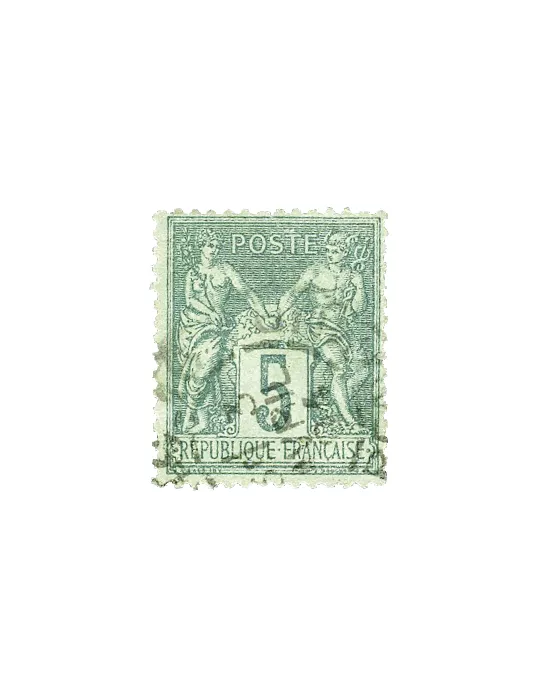 n° 74/82 obl. (Qualité : B) - Type Sage (Type II)