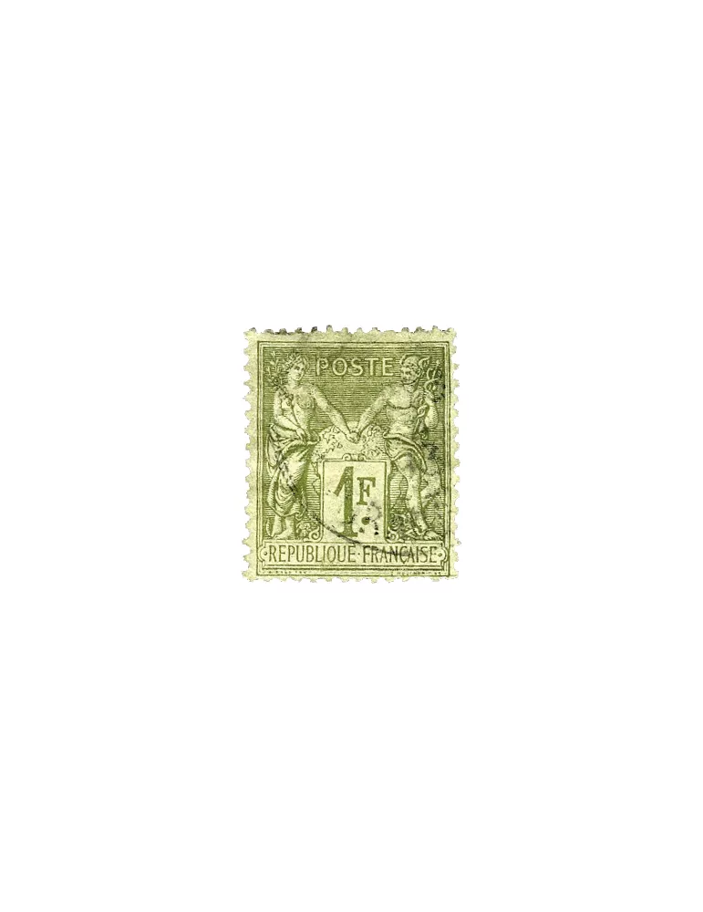 n° 74/82 obl. (Qualité : B) - Type Sage (Type II)