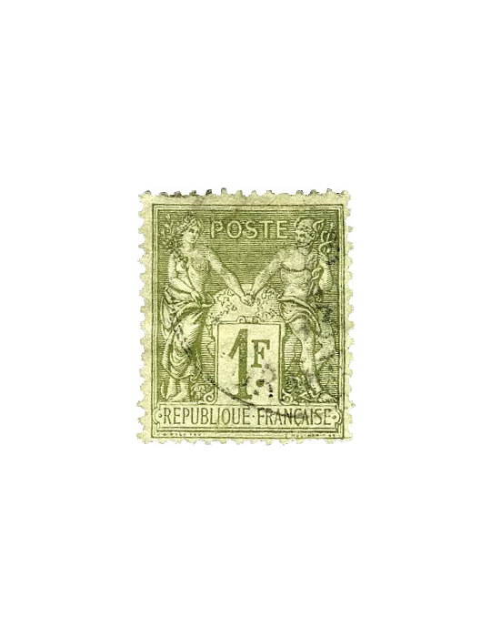 n° 74/82 obl. (Qualité : B) - Type Sage (Type II)