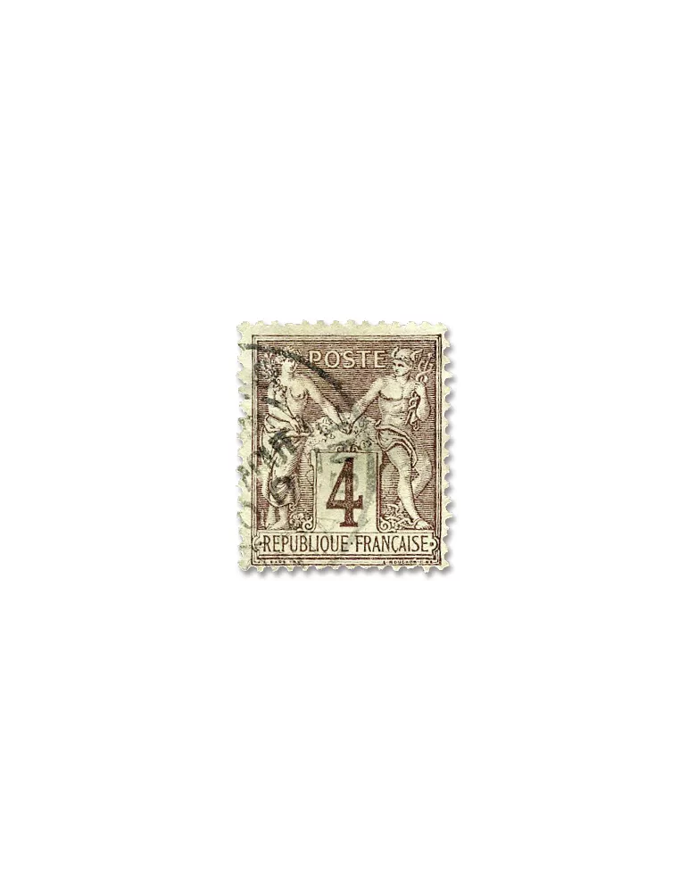 n° 83, 85/95 obl. (Qualité : B) - Type Sage