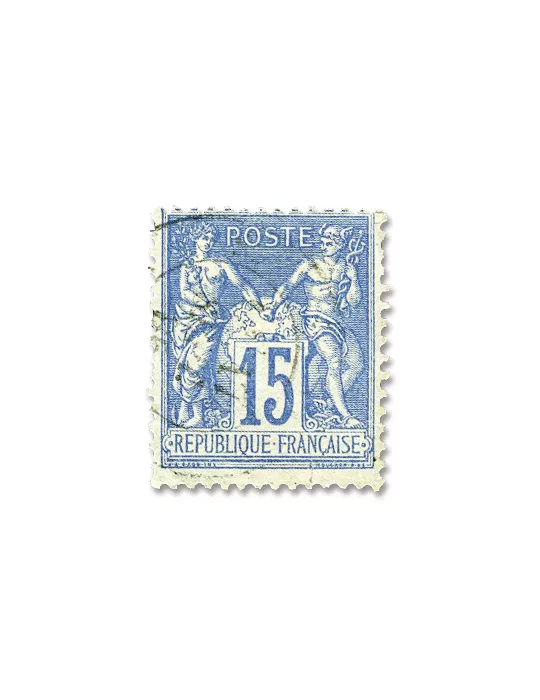 n° 83, 85/95 obl. (Qualité : B) - Type Sage