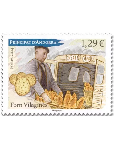 n° 906 - Timbre ANDORRE Poste