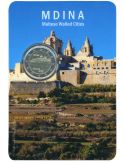 BU : 2 EURO COMMEMORATIVE 2025 : MALTE (Ville Fortifiée de Mdina)