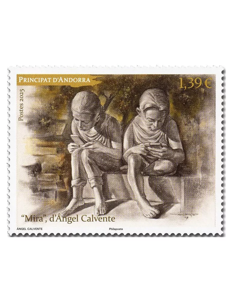 n° 927 - Timbre ANDORRE Poste