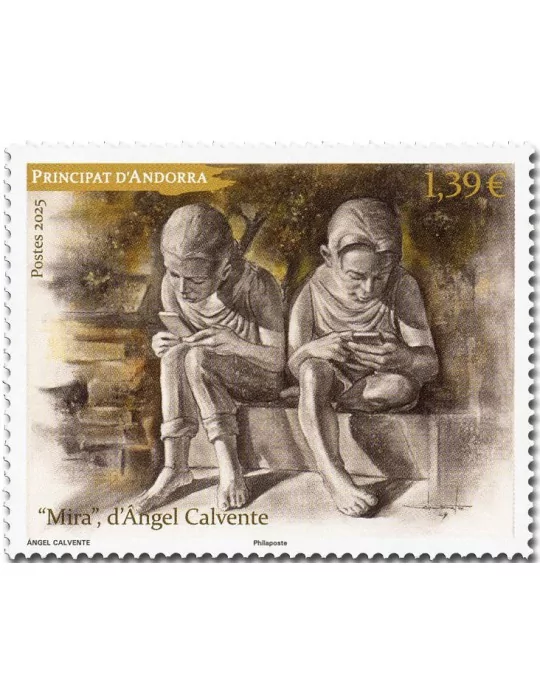 n° 927 - Timbre ANDORRE Poste