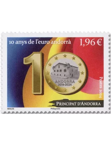n° 917 - Timbre ANDORRE Poste