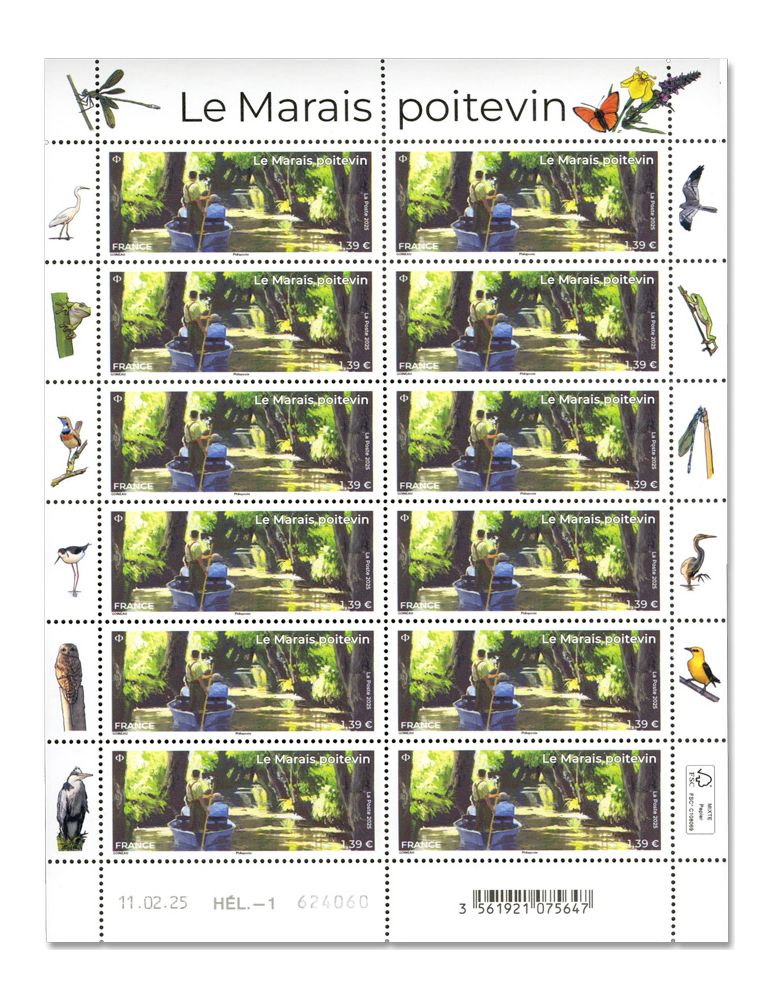 n° F176 - Timbre France Feuillets de France (n° 5868)