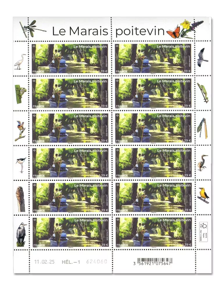 n° F176 - Timbre France Feuillets de France (n° 5868)