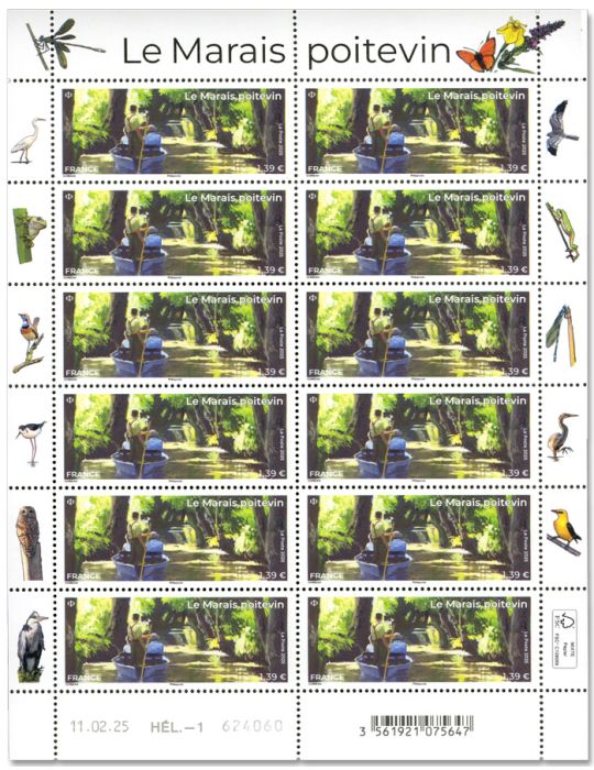 n° F176 - Timbre France Feuillets de France (n° 5868)