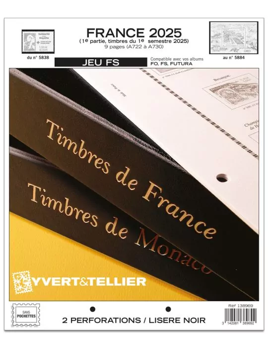 FRANCE FS : 2025 - 1ER SEMESTRE (JEUX SANS POCHETTES)