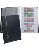 PERFECTA : Classeur fixe pour timbres (Grand modèle-Pages Blanches-48p)