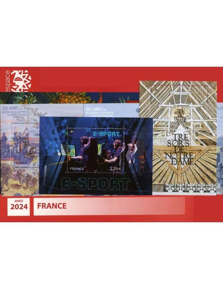 n° 5742/F5828 - Timbre France Année complète (2024)