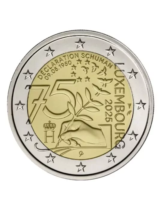 2 EURO COMMEMORATIVE 2025 : LUXEMBOURG (75)