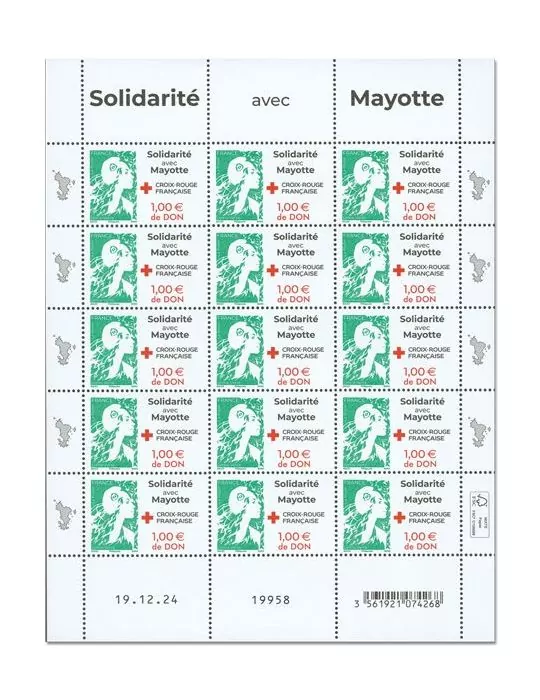 n° F166 - Timbre France Feuillets de France (n° 5838)