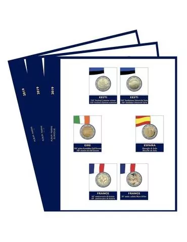 Recharges 2 EUROS commémoratifs 2019 - MARINI®