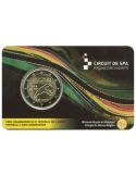 BU : 2 EURO COMMEMORATIVE 2025 COINCARD : BELGIQUE - CIRCUIT DE SPA - FRANCORCHAMP (Version francophone)
