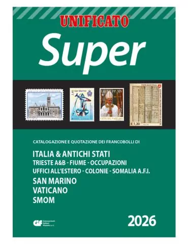 SUPER 2026 TIMBRES DE L'ITALIE